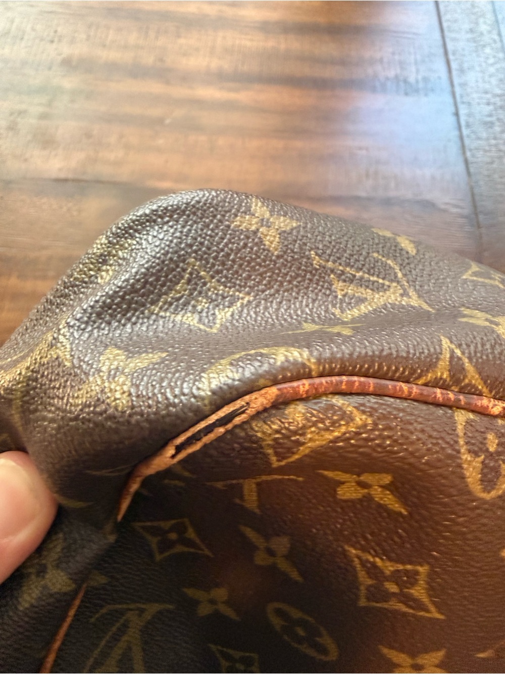 Louis Vuitton Monogram Crossbody Bag - Picture 8 of 12